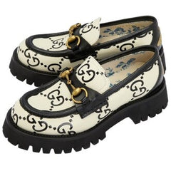 GUCCI (Women) Horsebit Loafer Platform 'Black'