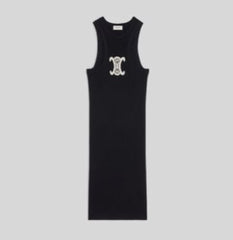 CELINE Plain Logo Dress