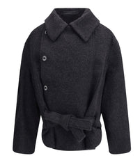 LEMAIRE Short Asymmetric Bathrobe Coat