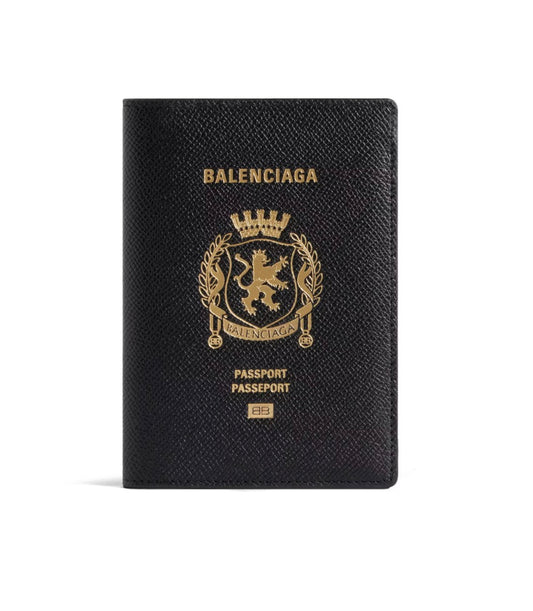 BALENCIAGA Men's Passport in Black