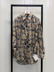 LOEWE Relaxed Shirt - beige black