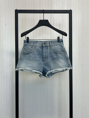 LOEWE Anagram Shorts - blue