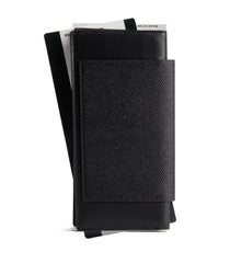 BALENCIAGA Men's Passport Long Wallet 2 Tickets in Black