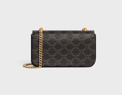 CELINE Triomphe Chain Shoulder Bag
