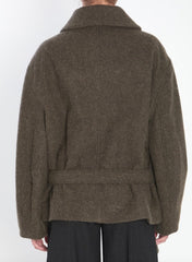 LEMAIRE Short Asymmetric Bathrobe Coat