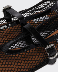 ALAIA Ballerina Strap Fishnet