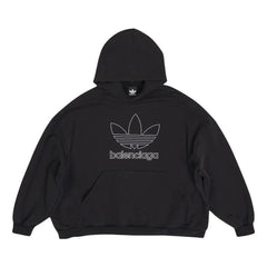 BALENCIAGA X adidas Logo Oversized Hoodie