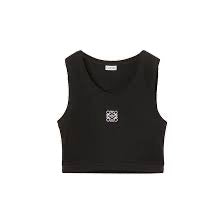 LOEWE Cropped Anagram Tank Top