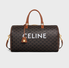 CELINE printed logo printed travel bag