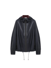 LOEWE Hooded Leather Jacket