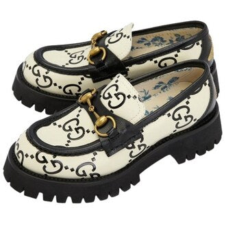 GUCCI (Women)  Horsebit Loafer Platform 'Black'