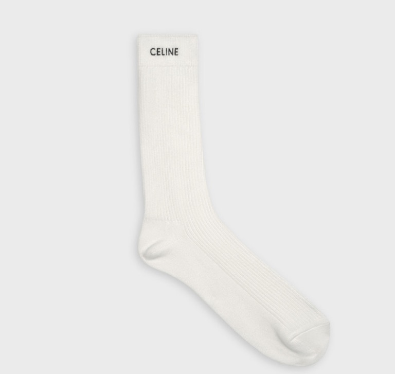 CELINE white socks