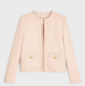 CELINE Crewneck Long-Sleeved Jacket