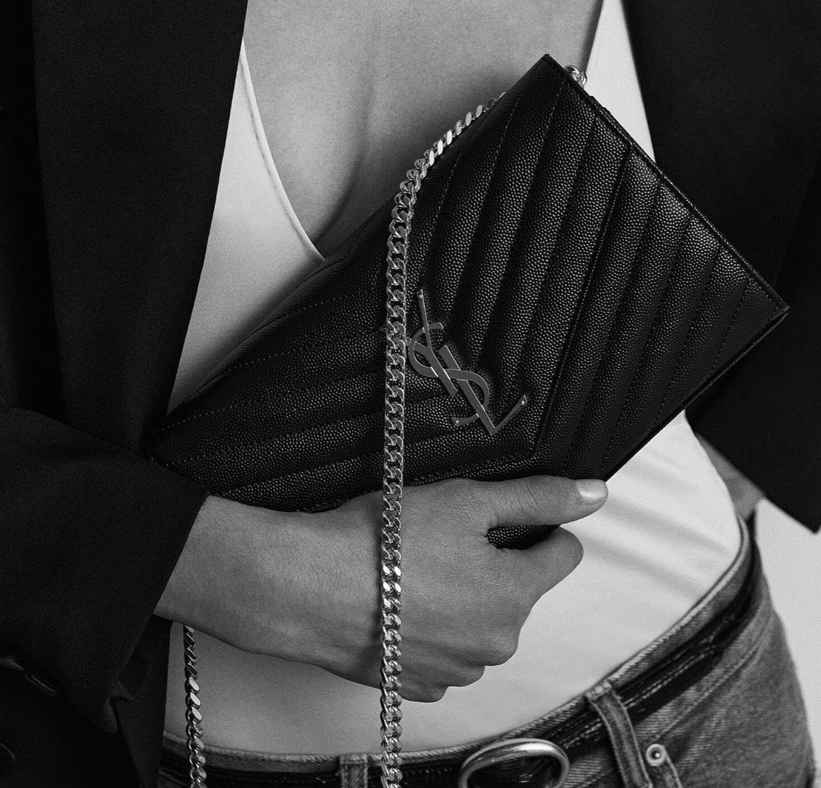 YSL Wallet Monogrammed Bag