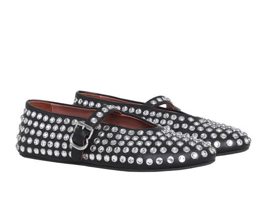 ALAIA Strap Ballerina