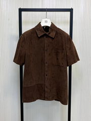 LOEWE Shirt Short Sleeve - dark brown