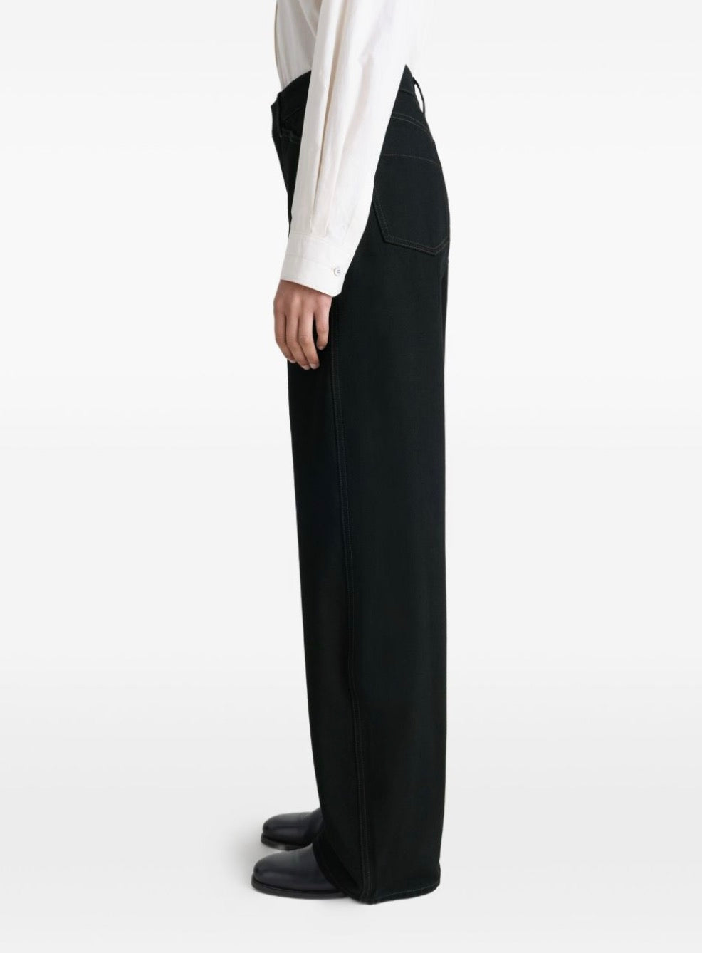 LEMAIRE High Waisted Curver Pants