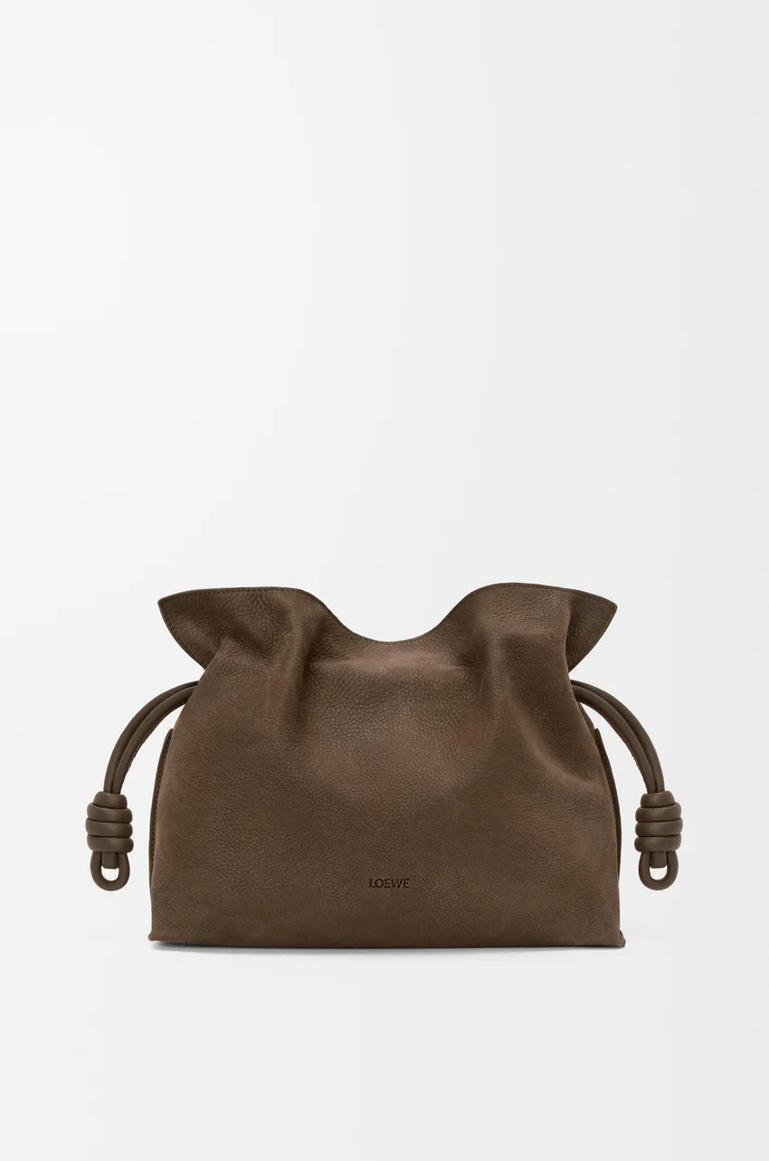 LOEWE Flamenco Clutch Medium Nubuck
