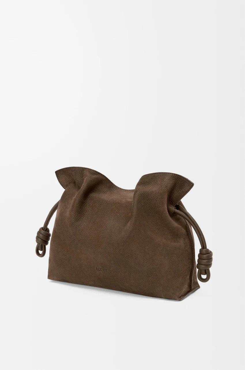 LOEWE Flamenco Clutch Medium Nubuck