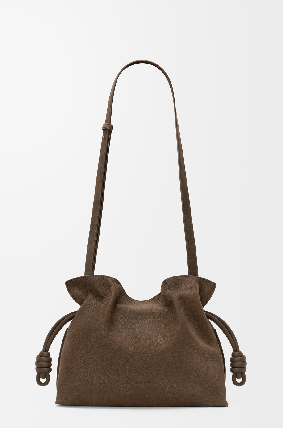 LOEWE Flamenco Clutch Medium Nubuck