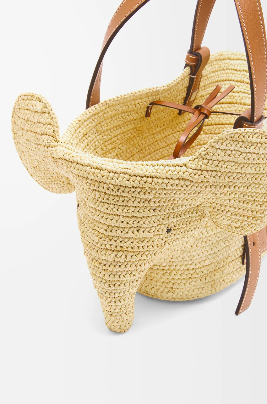LOEWE Small Elephant Basket Bag