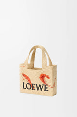 LOEWE Loewe Font Tote Shrimp Mini
