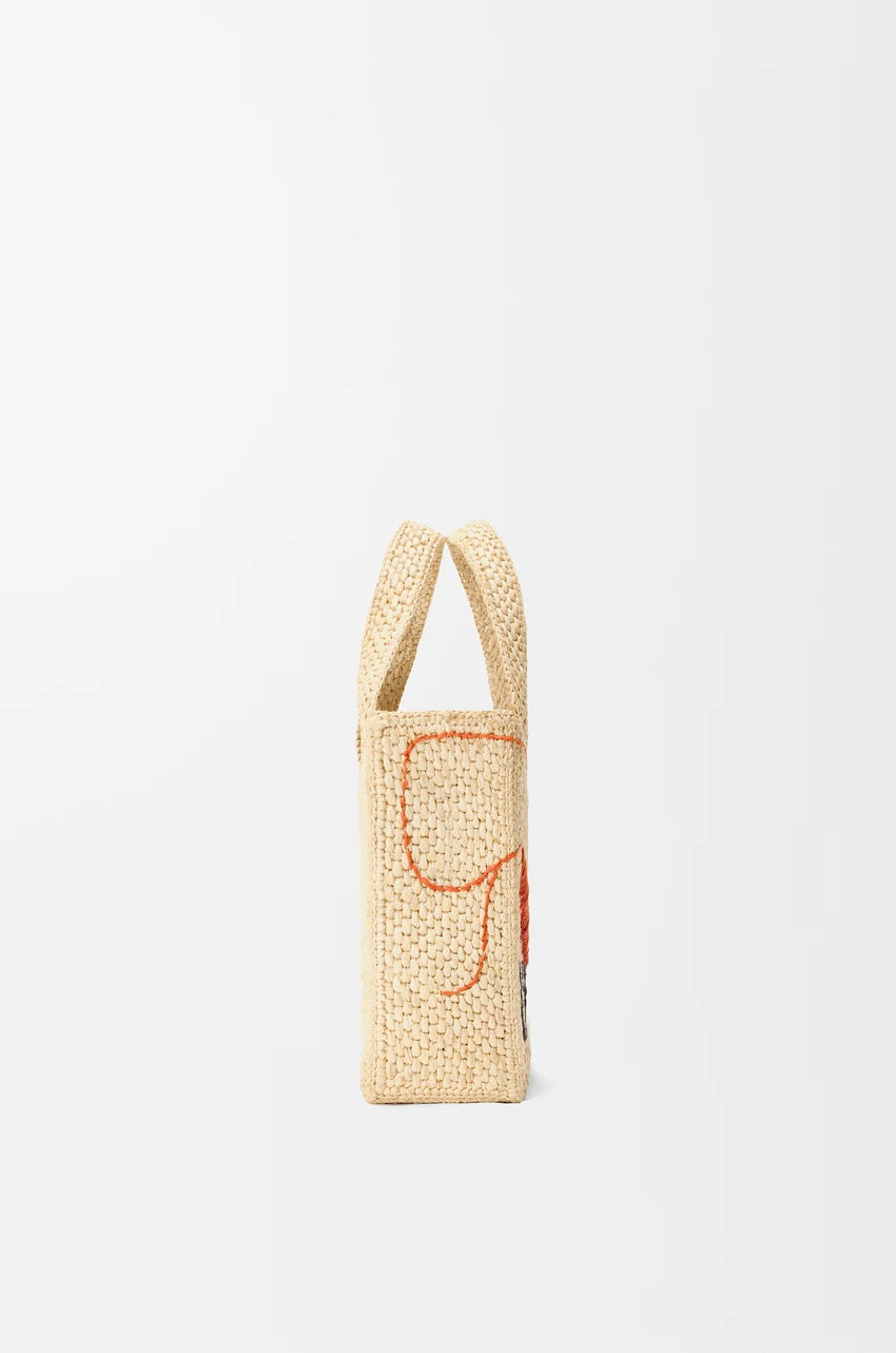 LOEWE Loewe Font Tote Shrimp Mini