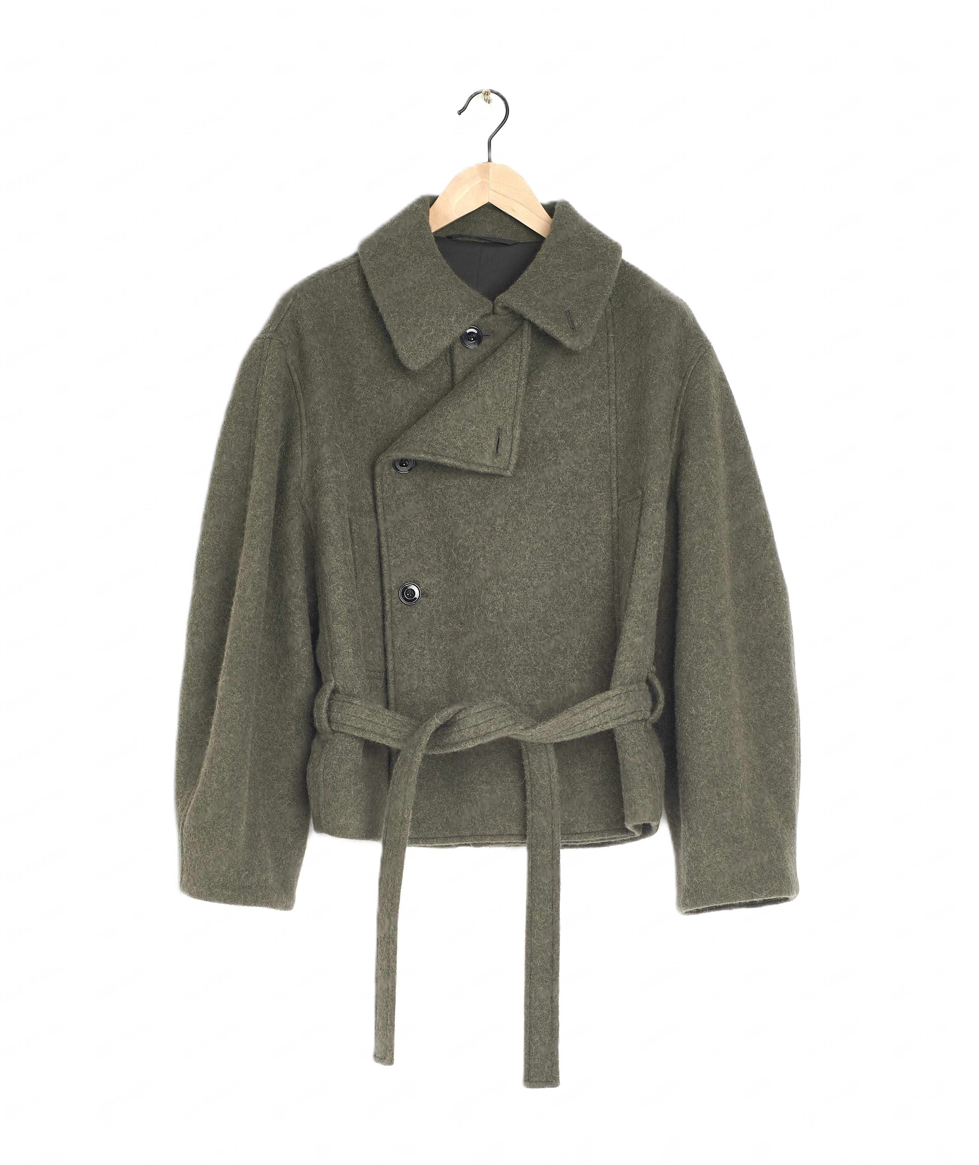 LEMAIRE Short Asymmetric Bathrobe Coat