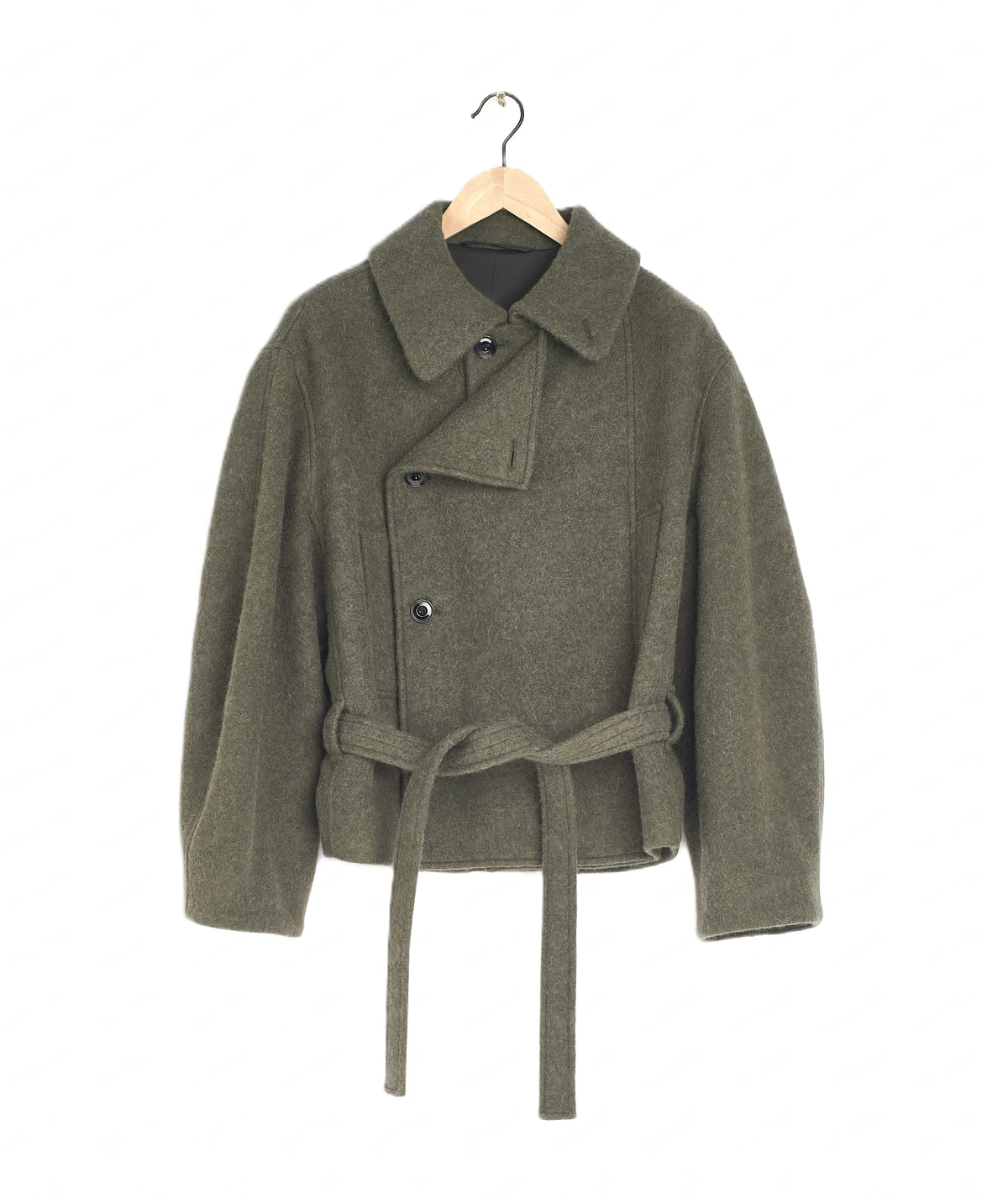 LEMAIRE Short Asymmetric Bathrobe Coat