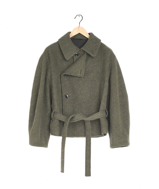 LEMAIRE Short Asymmetric Bathrobe Coat