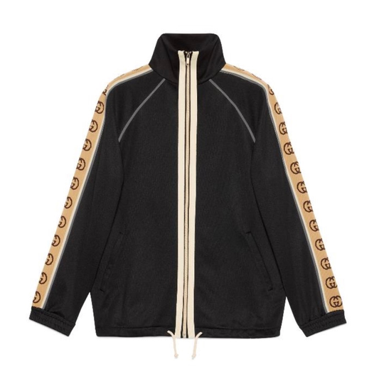 GUCCI Oversize technical jersey jacket