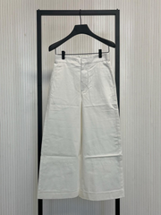LOEWE Cropped Trousers - white
