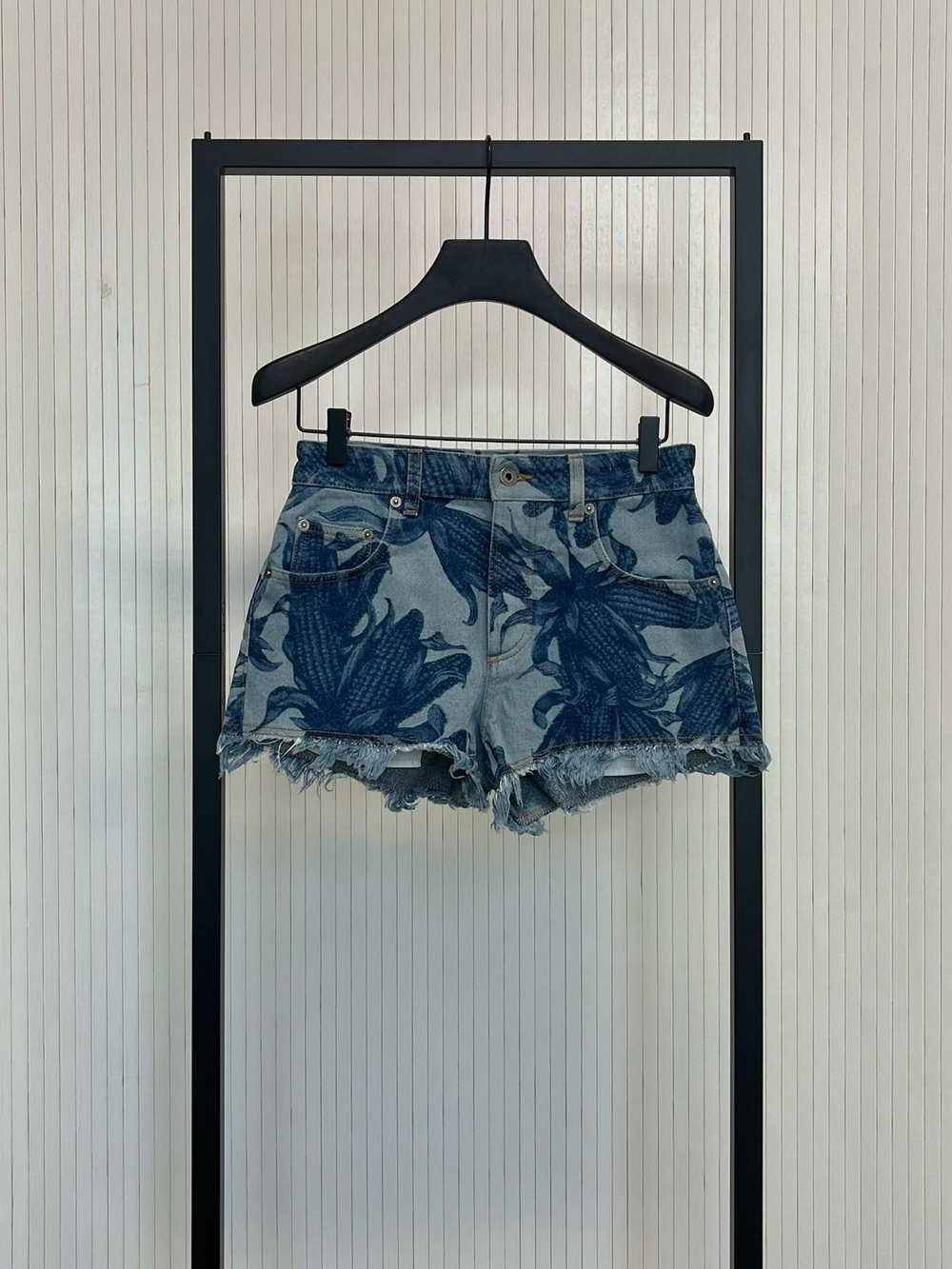 LOEWE Shorts - denim blue