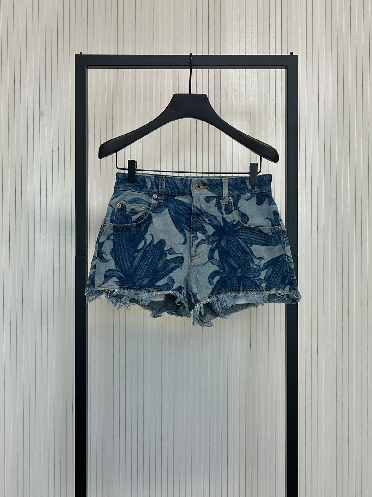 LOEWE Shorts - denim blue