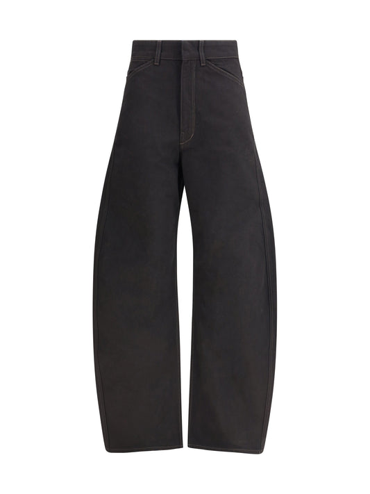 LEMAIRE High Waisted Curver Pants